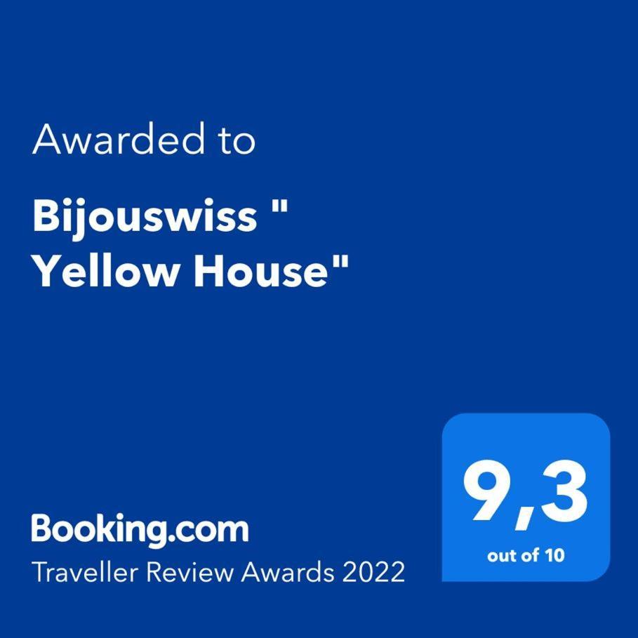 Bijouswiss " Yellow House" Oberterzen Ngoại thất bức ảnh